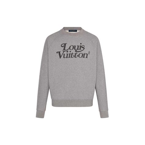 louis vuitton x nigo squared lv sweatshirt gris clair